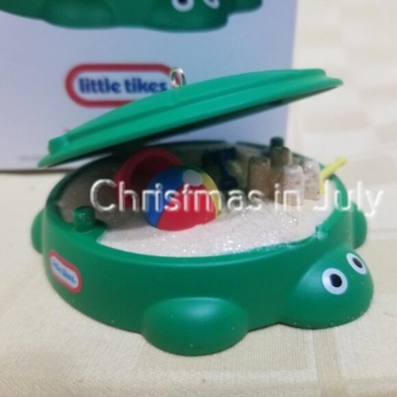 Hallmark 2024 Turtle Sandbox Little Tikes Christmas Ornament - Picture 1 of 2